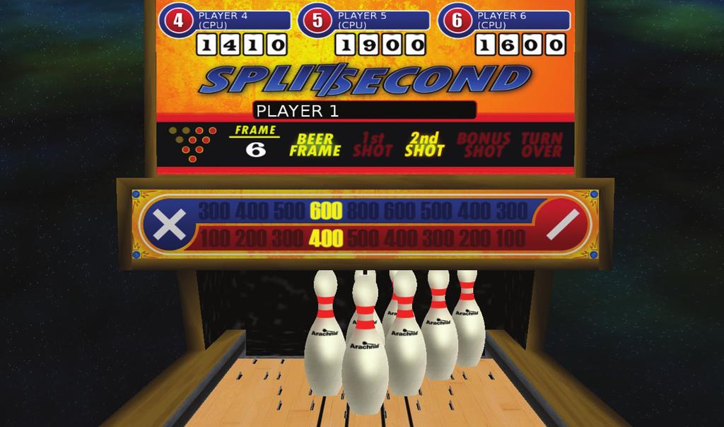 Games Classic Bowling The object of Classic Bowling is to knock down as many pins as possible each throw.