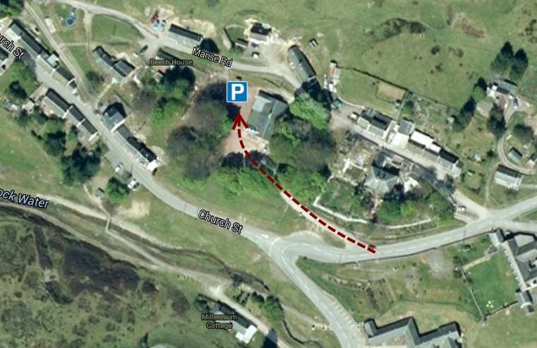 In Wanlockhead, members should park in the designated parking areas (and only in these areas), as shown on the site map.