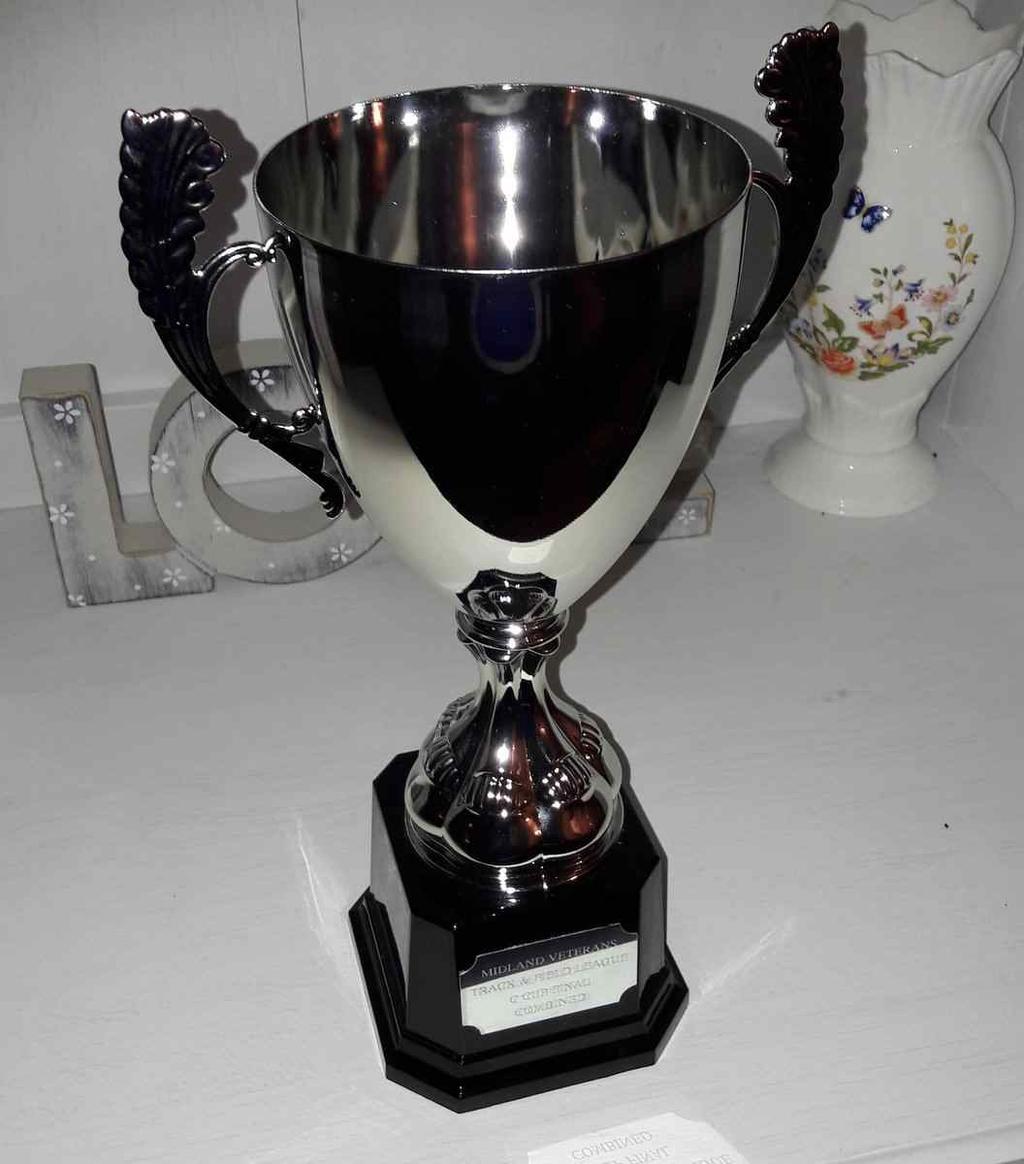 MMAC won the Midlands Veterans' Cup Final Group C combined men and women trophy on Sunday at Tamworth AC.