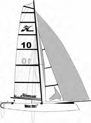 Ref : MP_WILDCAT_GB Issued by : Alban ROSSOLLIN Date : March 2010 Up-date : 0 Page 4/49 OWNER S MANUAL : HOBIE WILD CAT Description of the boat Length m : 5,51 Width m : 2,60 Mast height m : 9,00