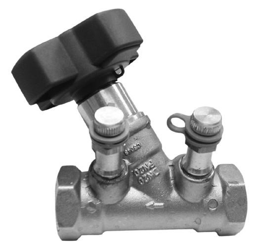 Applications/ Features: Danfoss STV series of balancing valves provide testing and balancing of circuit flow for hydronic heating or cooling systems.