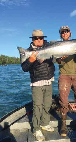 They also consistently produce unequaled sport fishing action for King, Silver and Sockeye Salmon.