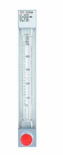 RGC1 MODEL With built-in adjustment valve Metering tube: 150mm RGC1 Description This type of Rotameter is designed for measurement of low liquid and gas flows.