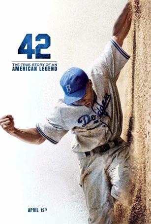 42 tells the story of two men - the great Jackie Robinson and legendary Brooklyn Dodgers GM Branch Rickey - whose brave stand against prejudice forever changed the world by changing the game of