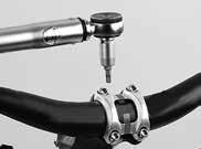 This inlues the seat post, the hanlebars an the stem as well as the brake levers.