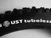 an foling tyres. TUBELESS TYRES (UST TYRES) Tyre removal Deflate the tyre ompletely from the tubeless/ust tyre ().