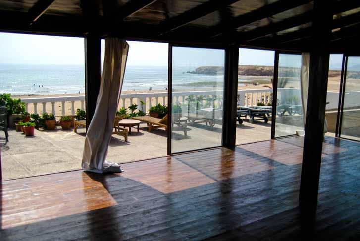 The Yoga Shala Escape the noise and retreat to the ocean Yoga classes are held in the shade of the stunning roof top yoga shala, with the ocean just in front & behind bourgainvillia flowers, banana