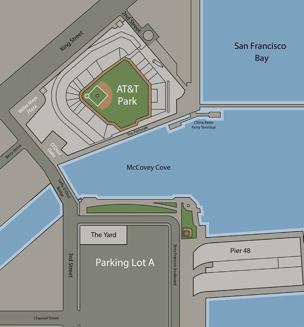 ATTENDEE PARKING - Free for All Attendees Park in Lot A. Enter on Willie Mays Plaza.