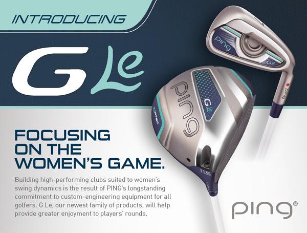 Ping! Ladies we have some great news for you! The new G Le is now available at Aylesbury Vale Golf Club - be one of the first in the country to get a fully fitted for a set of G Le!
