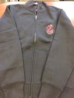 Full-Zip Sweatshirt Short-Sleeved Golf Shirt with JV Crest: Do you have any additional