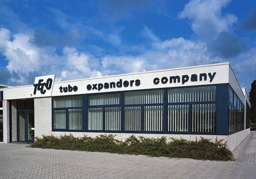 Rietschans 69-2352 BB Leiderdorp - The Netherlands Telephone : (Int +31) (0) 71 5411771 Facsimile : (Int +31) (0) 71 5413801 e-mail: info@tecotubeexpanders.