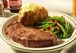 STEAK NIGHT Steak Night is held on the second Wednesday of each month at 6 pm. The cost is $18 per person for the full steak dinner and $10 for the non-steak option. NEW PRICING!
