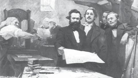 Pagkikitang muli kay Karl Marx, Umpisa ng walang-katulad na pagkakaibigan at pagtutulungan Noong Agosto 1844, bumalik si Engels sa Barmen.