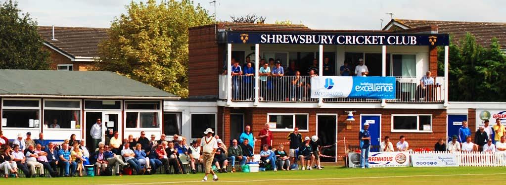 and benefit from visibility during all cricket matches and events at the club.