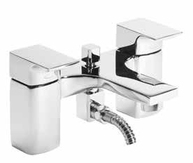 50 167(h) x 165(d)mm BATH FILLER BATH SHOWER MIXER & HANDSET TSN32 Bath Filler 185.00 Minimum recommended pressure of 0.