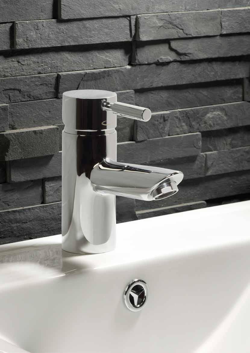 154 KINETIC Sleek and STYLISH, the Kinetic range offers a simple, characterful design perfect for today s bathroom.