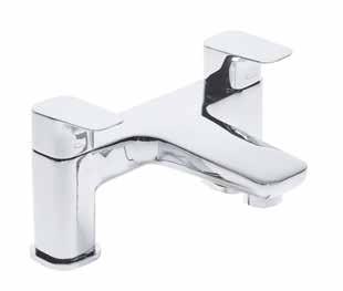 3bar or above. Lever The basin mixer s single lever action and the quarter turn bath filler makes Signal a practical and easy to use range.