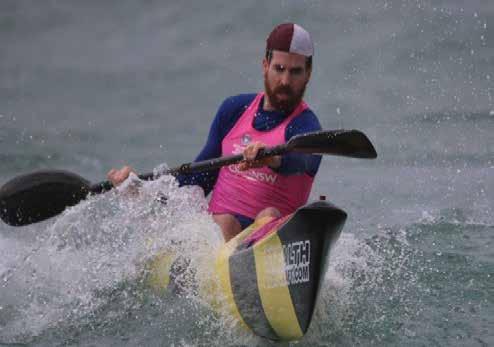 It s a test of your fitness and speed. Tim said he had not done too much racing this season. I have done a couple of the Summer of Surf board races at Newport and Fingal Bay, he said.