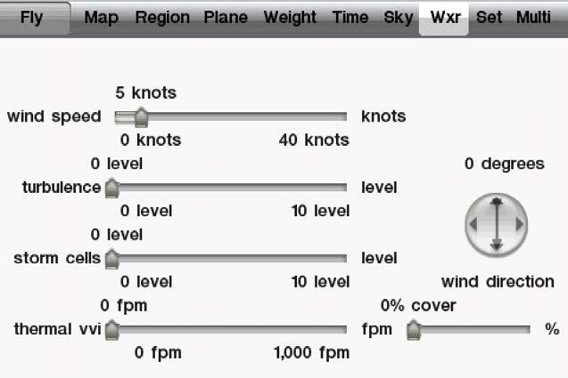 C. Plane The Plane tab lets the user pick one of the four to nine different airplanes included in each app. Tap an aircraft to load it (it will be placed on the default runway for the current region).