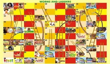 WORMS AND LADDERS 6 schools (3 intervention and 3 control). All schools participated in MDAs.