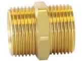 60 QS-style brass conversion nipples and the appropriate fittings connect 5 16", ⅜", ½", ⅝" or ¾" Uponor PEX tubing to ½", ¾" and 1" NPT. A4322050 QS-style Conversion Nipple, R20 x ½" NPT 10 $9.