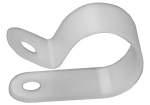 15 Tubing clips Tubing clips secure ½" Uponor PEX tubing in shallow installations where tube talons are unsuitable. Q7400500 Plastic Tubing Clip, ½", 100/pkg. 1 $51.