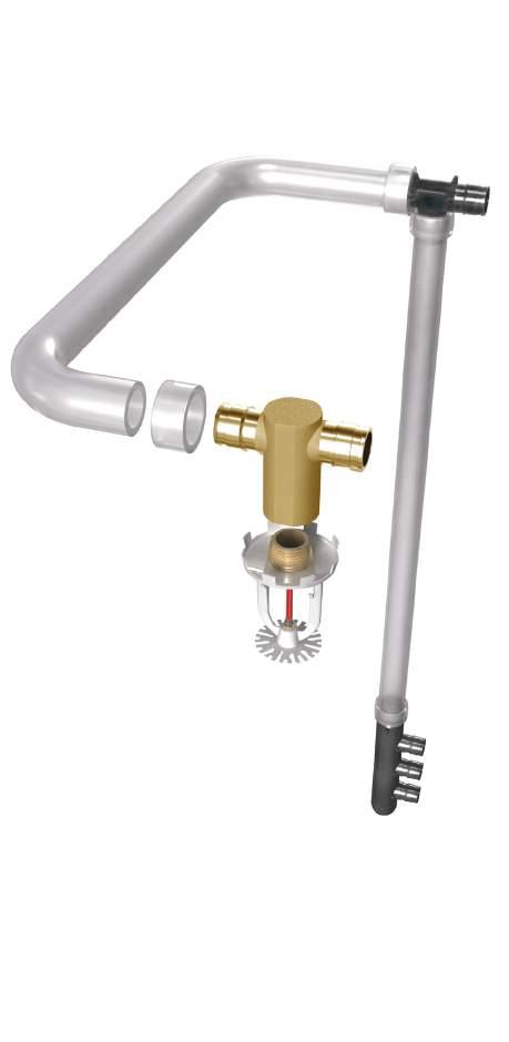 Residential fire sprinkler systems Uponor AquaSAFE fire sprinkler system Residential fire sprinkler systems Features and