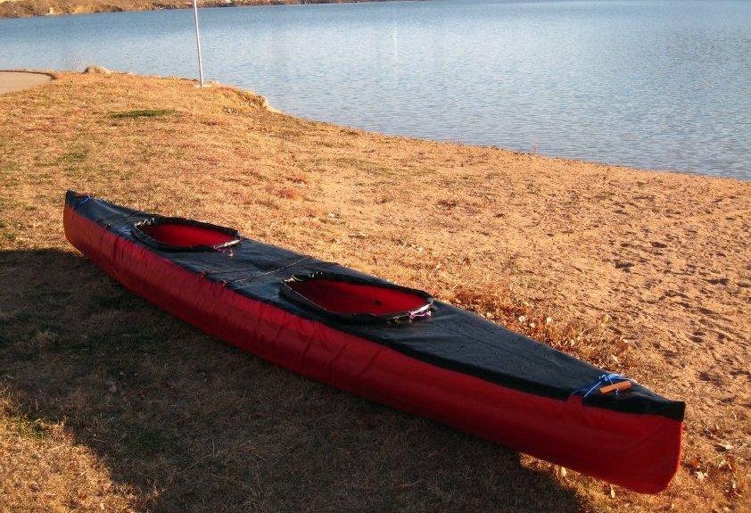 Sonnet Double 15.5 / 6 Single Chine Inflatable Hybrid Folding Kayak The Sonnet Double 15.5 / 6 uses six Folbot Greenland II 15ft / 4'572 mms sponsons. At 35lbs / 15.