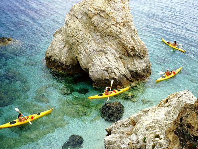 Introduction Sea kayaking generally consists of coastal paddling within 200m off the shore ensuring optimum viewing of flora, fauna and natural features such as beaches,