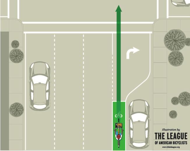 BikeMN encourages bicyclists to be courteous and single up when other road users are present and it is safe to do so. You may never ride more than two abreast.