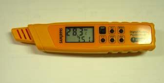 Determining relative humidity Electronic digital psychrometer Digital readout for: relative