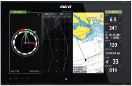Realise unprecedented sailing navigation with B&G s composite SailSteer sailing information screen, WindPlot and SailingTime calculations.