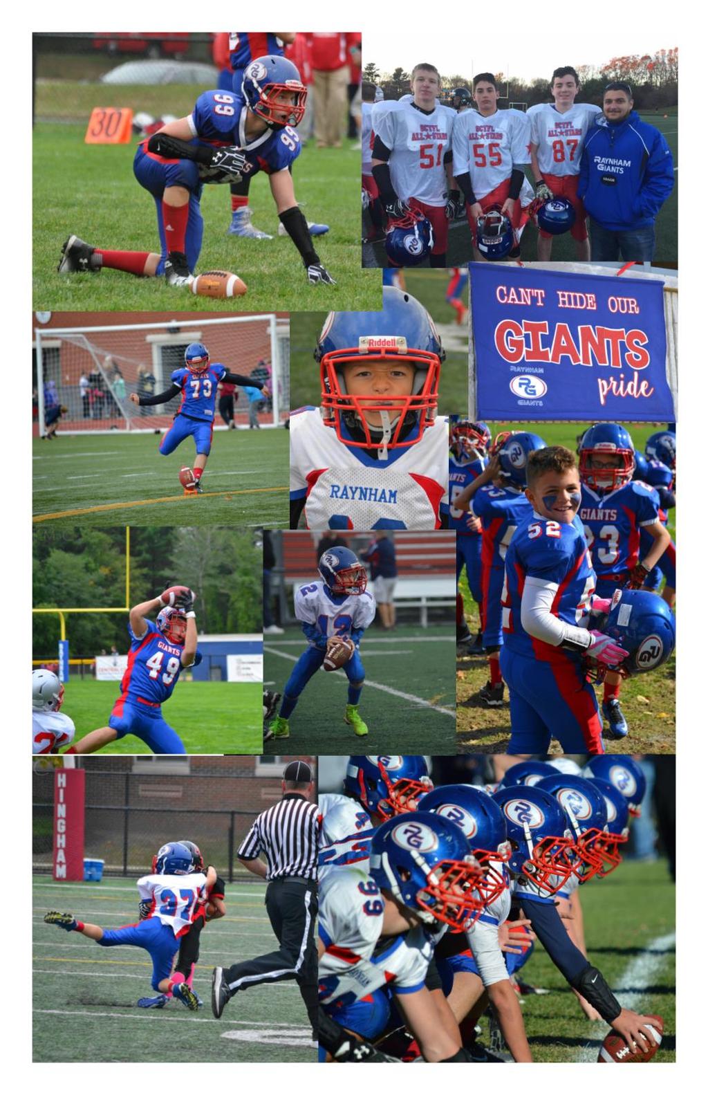 The A-B-C s of Raynham Giants Youth Football The Raynham Giants football organization was established in 1971.