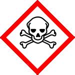 Element: Hazard Pictograms: Corrosive Toxic Signal Word: Danger Hazard Statements: H302 Harmful if swallowed H314 Causes severe skin burns and eye damage H350 May cause cancer Precautionary