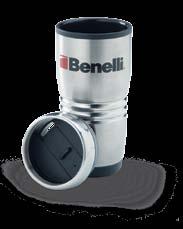can sip your favorite drink, hot or cold, with this Benelli travel tumbler.