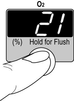 See O2 (Oxygen Percentage and Flush) in Chapter 5 Controls for additional information To start the O 2 Flush procedure once the O 2 Flush % and O 2 Flush Dur Extended Features menus have been