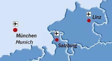 AIRPORTS: Salzburg (Distance