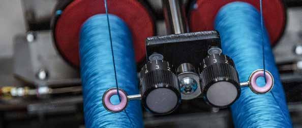 FROM FIBRE TO ROPE Yarn preparation As it s not possible to run raw material fibres straight through a rope braiding machine, the yarns have to be prepared first.