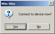 In this case, connect to the device by clicking the Connect button 2. Check the COM port (optional). When you launch for the first time, the software may ask if you want to select a COM port.