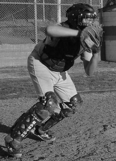 3. TAKE THE BALL FROM THE GLOVE Many opportunities to potentially throw out base runners are lost because the catcher does not get the ball into the throwing hand either in time or not at all.