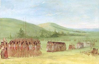 The first nations believed the game was given to them by the Creator for his enjoyment.