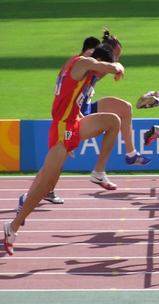 Take Off (Extension) Needs to be ~7 (~6 6 girls) in front of hurdle Hips need to be in front