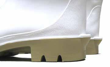 resistant Thick foam sole for added comfort Convenient kick-heel for easy removal Rugged toe bar for added life in toe area