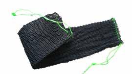 wire mesh Chum Bag PE 1 stretched black