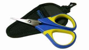 ACCESSORIES Scissors 5 scissors with stainless steel blade, micro serated with pouch and belt clip.