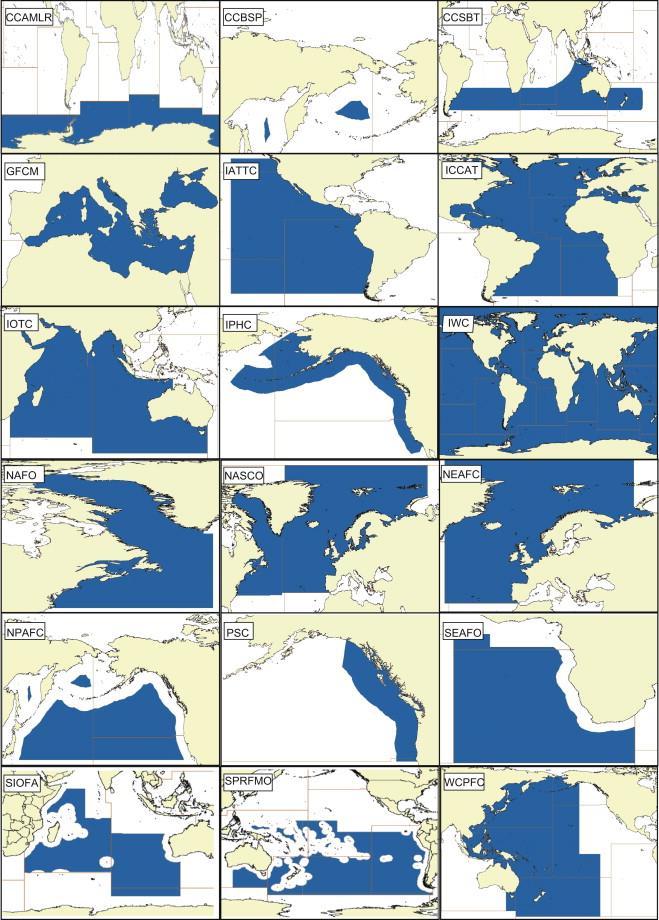 Failing the high seas: A global evaluation of regional fisheries management organizations Sarika Cullis-Suzuki and Daniel Pauly, Marine Policy 2010 USA Memberships CCAMLR Commission for the Conserv.