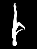 16 SPLIT POSITION Legs evenly split forward and back. The legs are parallel to the surface. Lower back arched, with hips, shoulders and head on a vertical line.