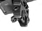 106 Small aperture tipped up into position MAGPUL MBUS FOLDING FRONT SIGHT - (If so-equipped) The Magpul MBUS