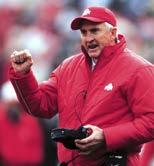 COACHES JOHN COOPER Head Coach 1988-2000 111-43 Ohio State Record; 192-84-6 overall (24) College Football Hall of Fame (2008) Three Big Ten Championships 22 All-Americans Six Academic All-Americans