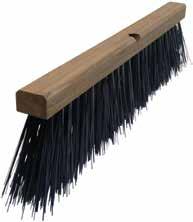 Street Broom BRUSH WIDTH 90412 14" Wood Blue PET 4-1/4" 90413 16" Wood Blue PET 4-1/4" 90414 16" Wood Blue